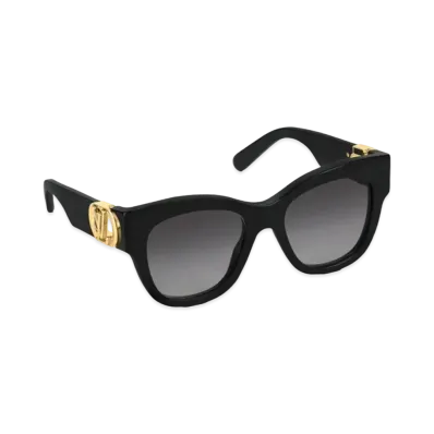 Louis Vuitton LV Link PM Cat Eye Sunglasses "Noir"