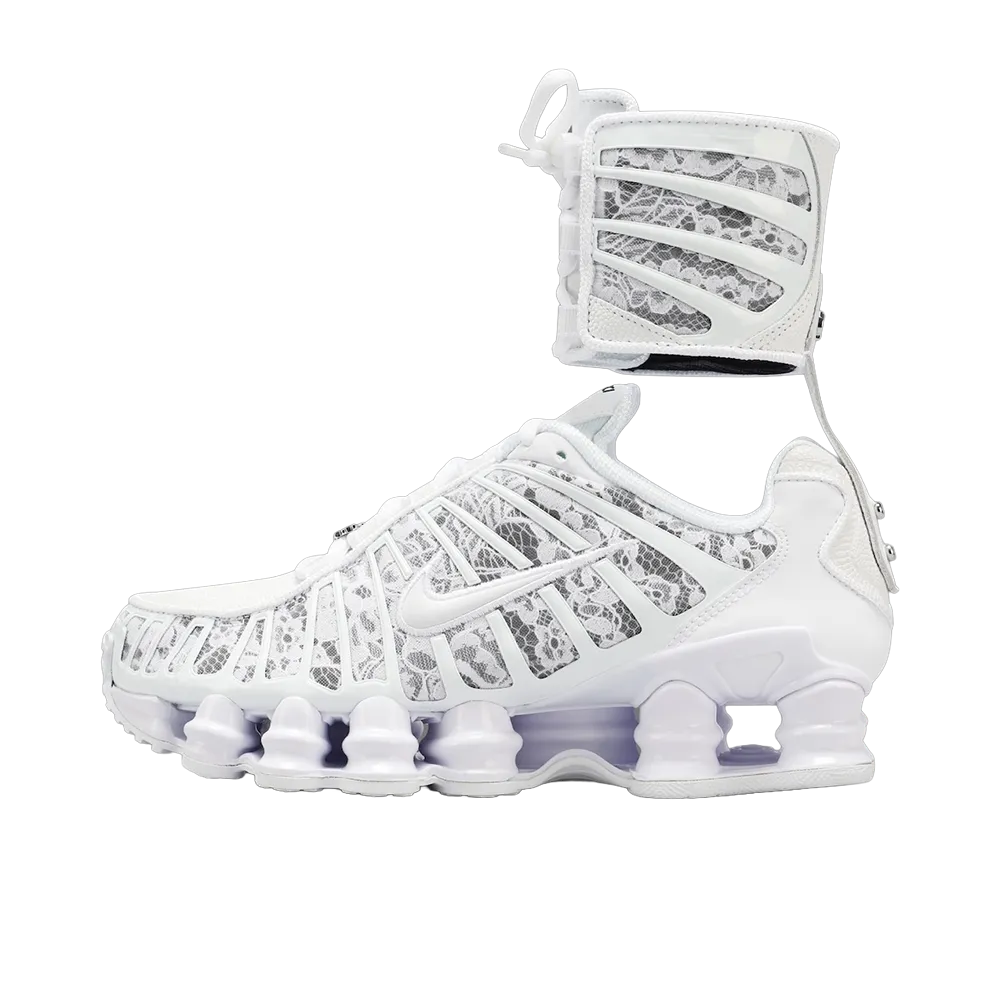 Riccardo Tisci × Nike Women's Shox TL "White/White/Black"