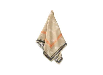 ANCELLM Silk Scalf "Beige"