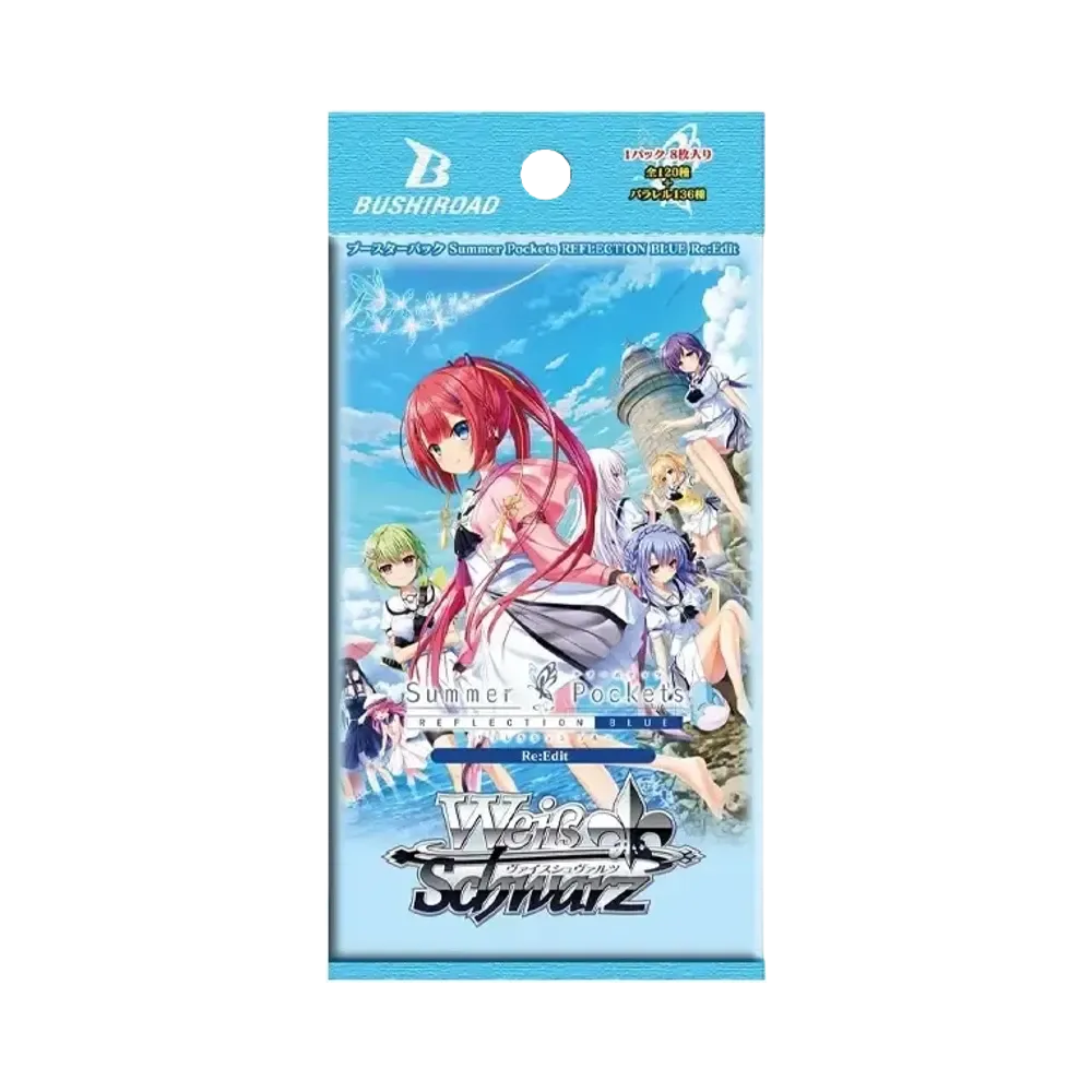 ヴァイスシュヴァルツ ブースターパック「Summer Pockets REFLECTION BLUE Re:Edit」パック