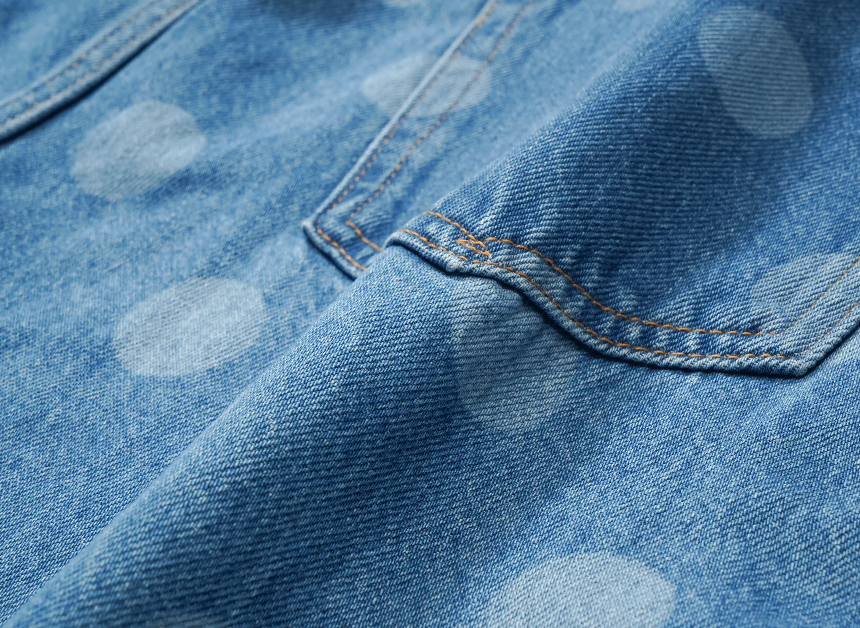 Gap x Awake NY '90s Loose Fit Polka Dot Denim Shorts 