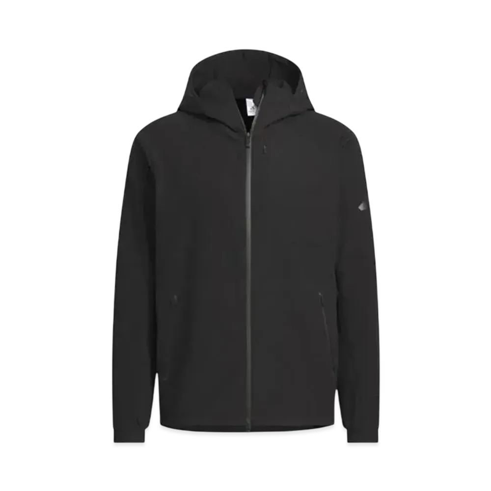 adidas Premium Stretch Woven Full-Zip Parka "Black"