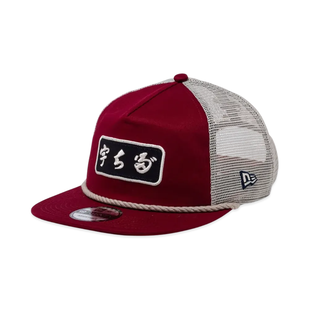 NEW ERA x Uchida 19TWENTY Trucker Cardinal Cap "Scarlet"