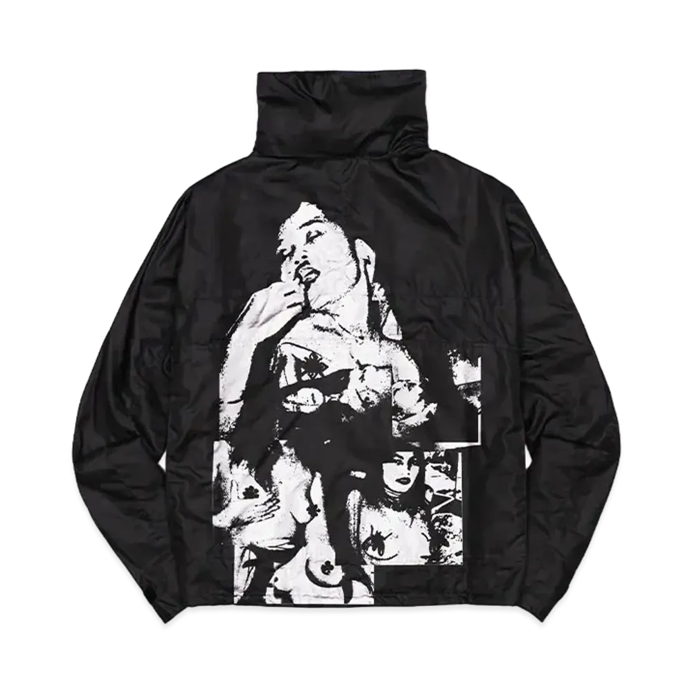 Richardson Waxed Cotton Cropped Parka "Black"