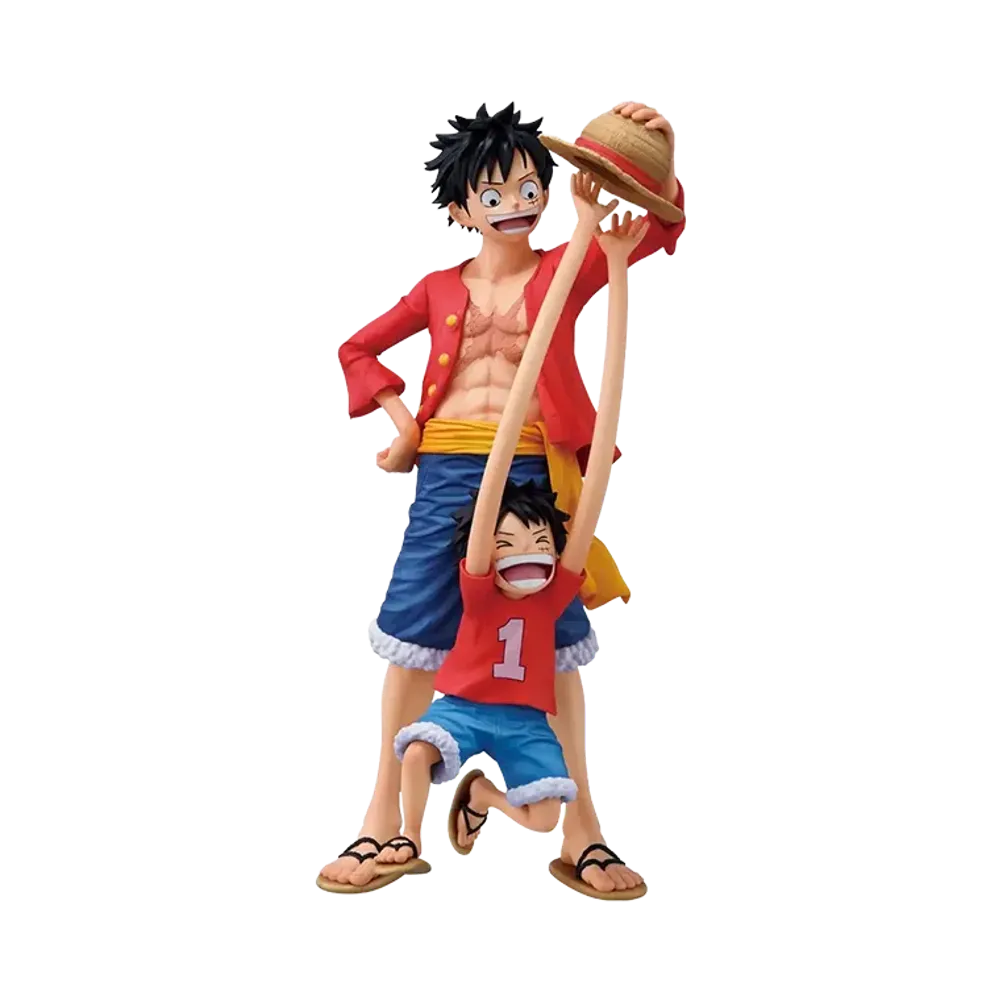 BANDAI "Ichiban Kuji" -One Piece MONKEY.D.LUFFY – Memories of Adventure and Voyage to the Future- Last One Prize Monkey D. Luffy MASTERLISE PLUS