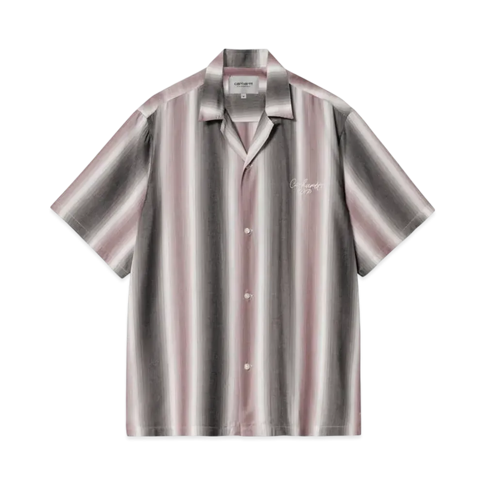 Carhartt WIP S/S Dashner Shirt "Dashner Stripe Graphite White"