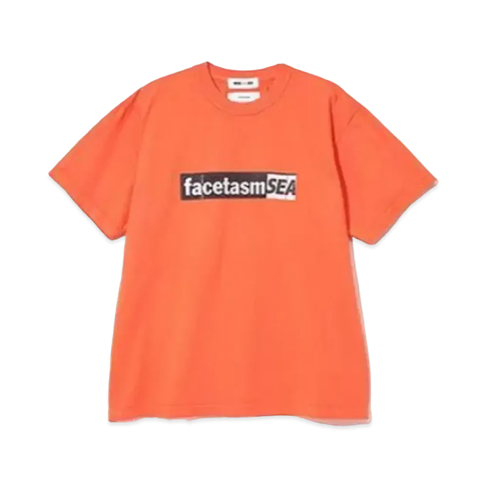 WIND AND SEA x FACETASM Tee "Red"