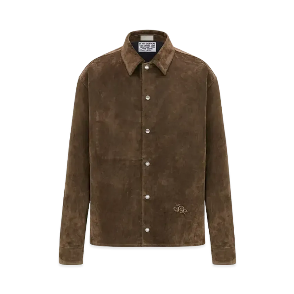 Dior x Cactus Jack Oversize Oversized Shirt "Mocha Brown"