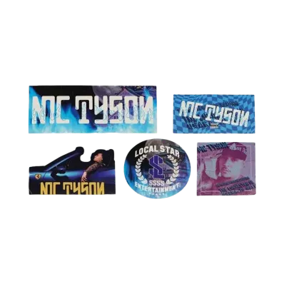 MC TYSON 【THE MESSAGE 5】 TOUR FINAL Sticker set "MULTI"