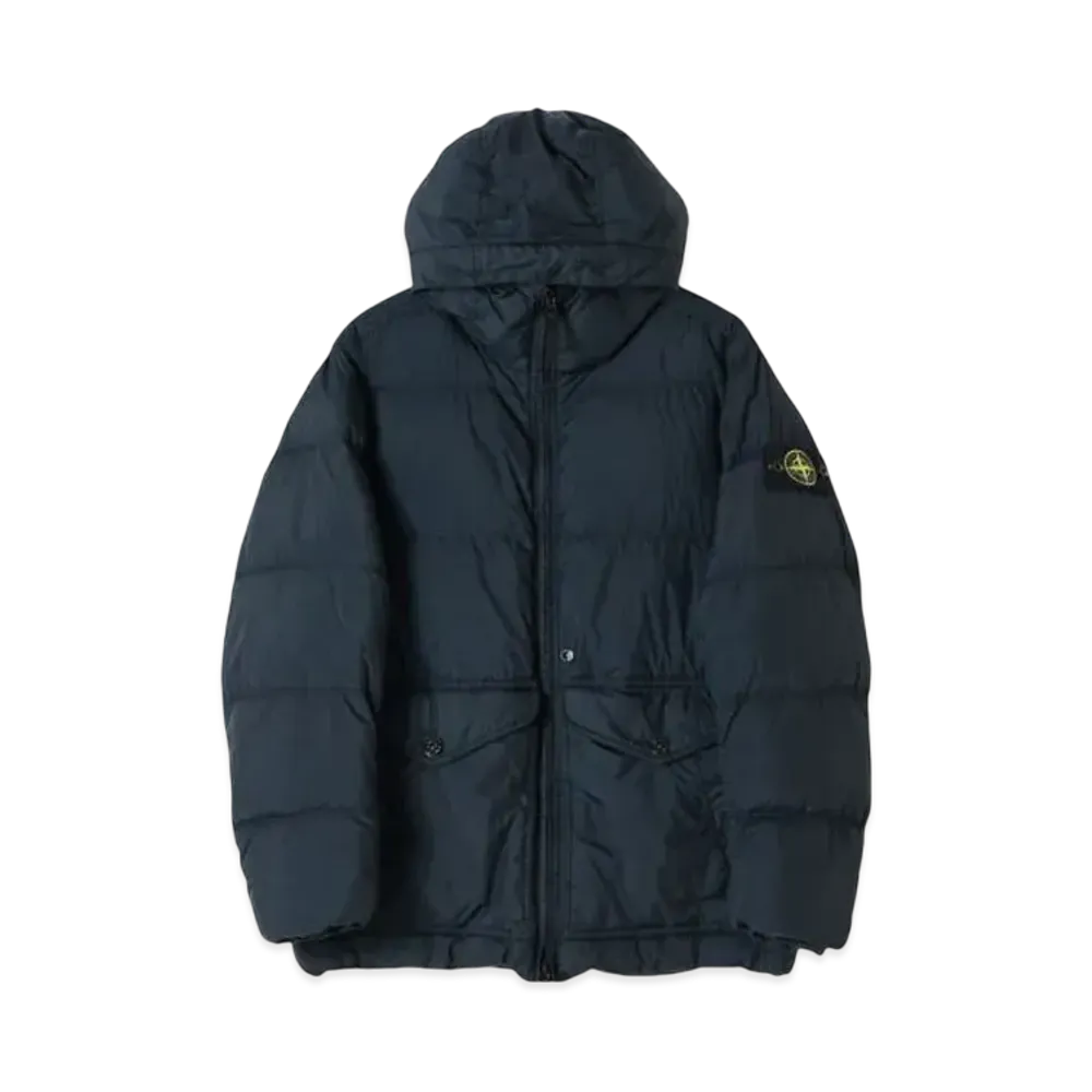 Stone Island Garment Dyed Crinkle Reps Recycled Nylon Down "Navy" 811540723
