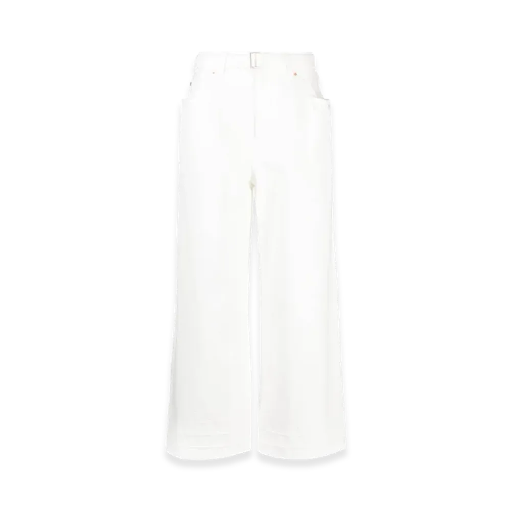sacai Women's Jeans "White"