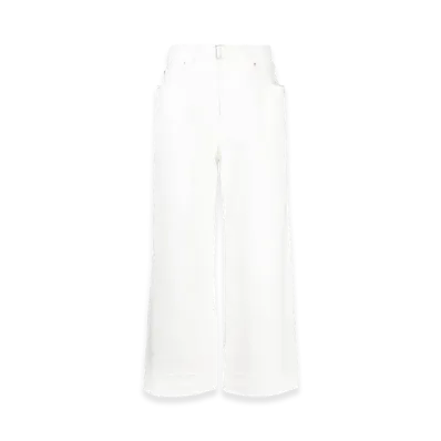 sacai Women's Jeans "White"