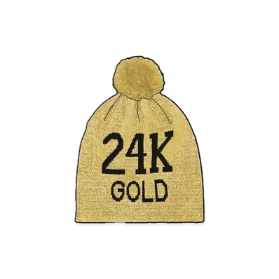 Supreme 24K Gold Beanie "Gold"