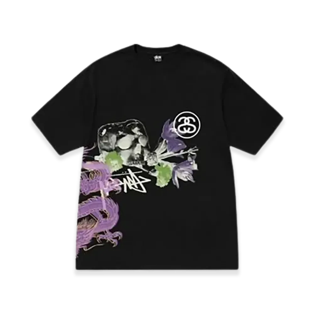 Stussy Strike Pig. Dyed Tee "Black"