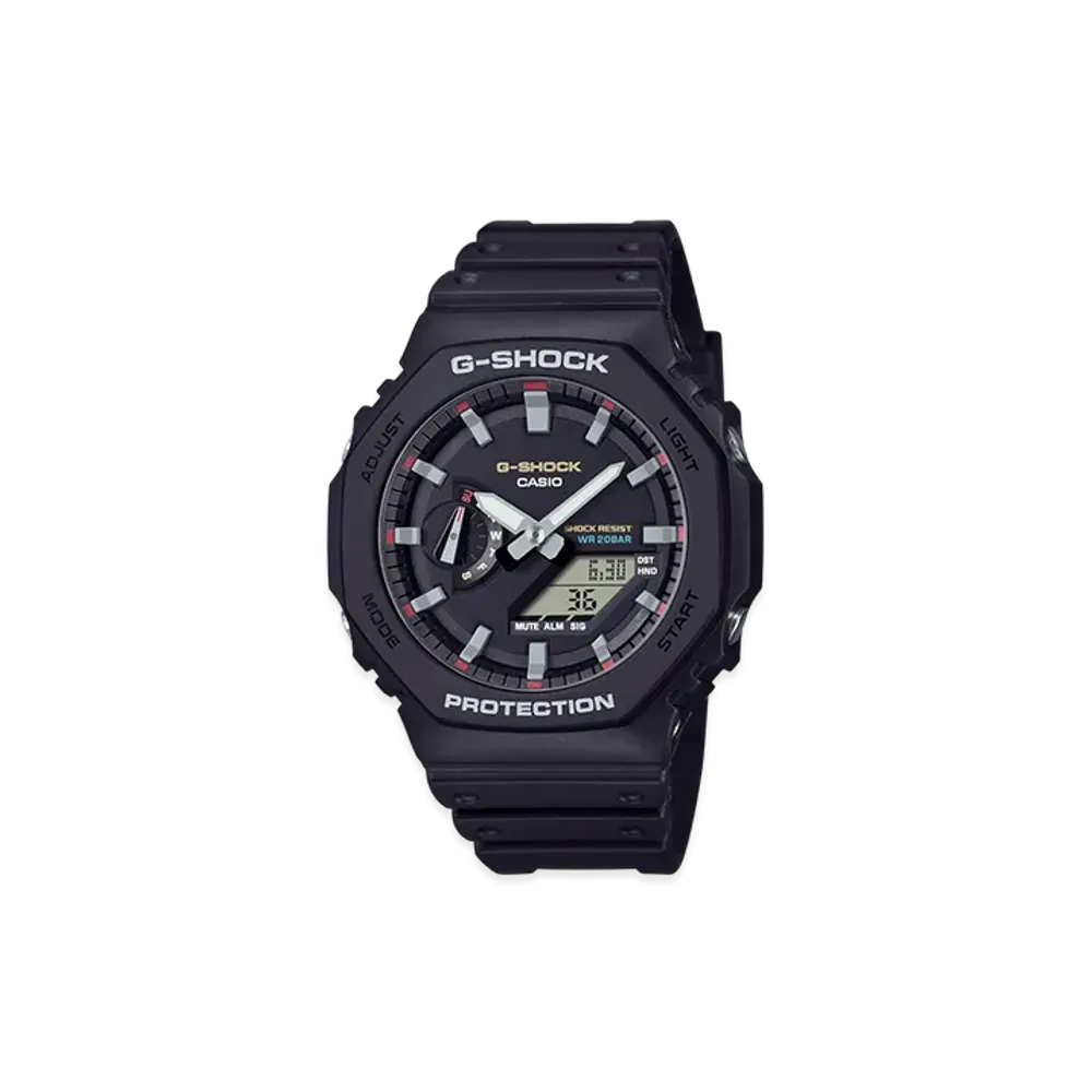 Casio G-Shock GA-2100 Iconic Styles Analog-Digi M Watch "Black/Cmbi"