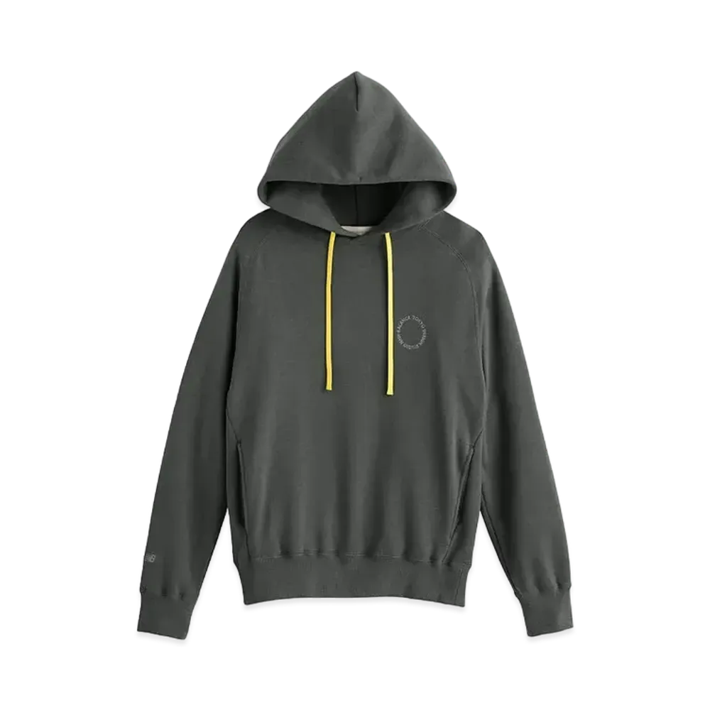 New Balance Uni-ssentials by TDS Cotton Cordura French Terry Hoodie "Black"