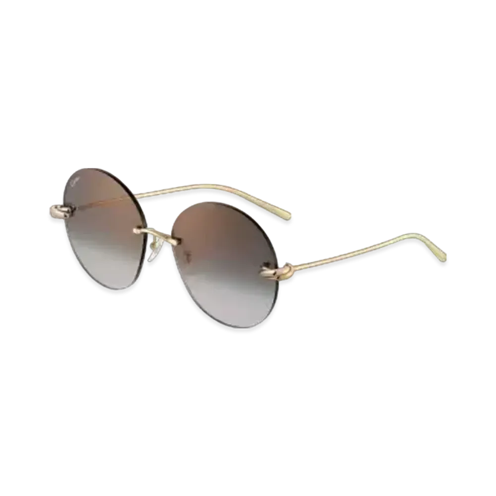 Cartier Trinity Sunglasses "Black/Gray"