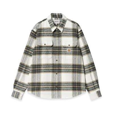 Carhartt WIP Hawkins Check Shirt "Wax/Larch"