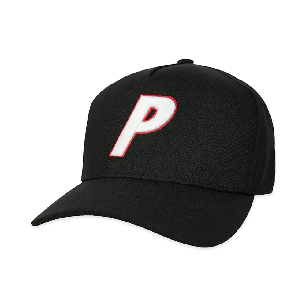 PALACE Hong Kong 5 Panel Snapback "Black"