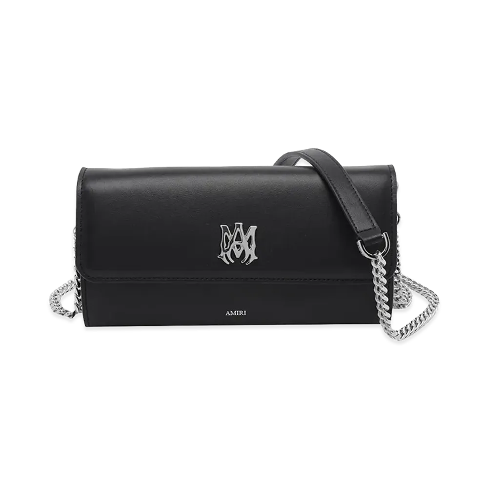 AMIRI Women's MA Wallet On Chain "Black"