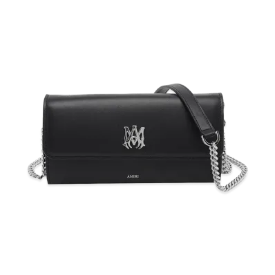 AMIRI Women's MA Wallet On Chain "Black"