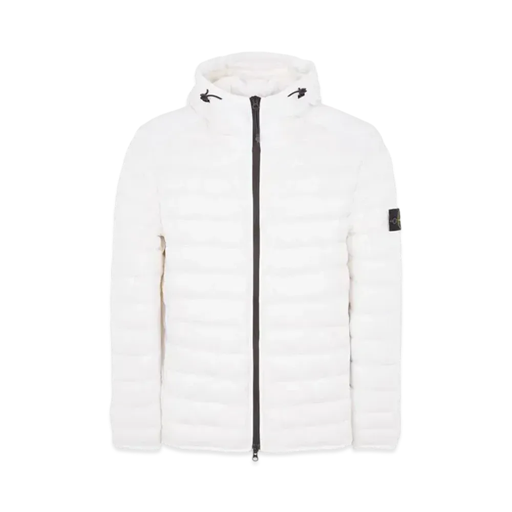 Stone Island 40124 Loom Woven Chambers R-Nylon Down-TC "White"