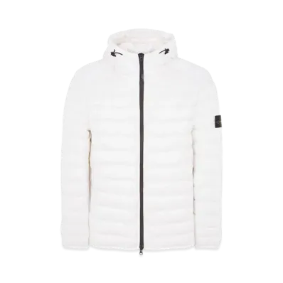 Stone Island 40124 Loom Woven Chambers R-Nylon Down-TC "White"