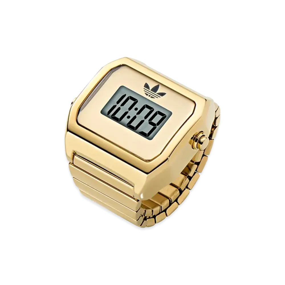 adidas Originals Digital Two Ring Watch "Gold"