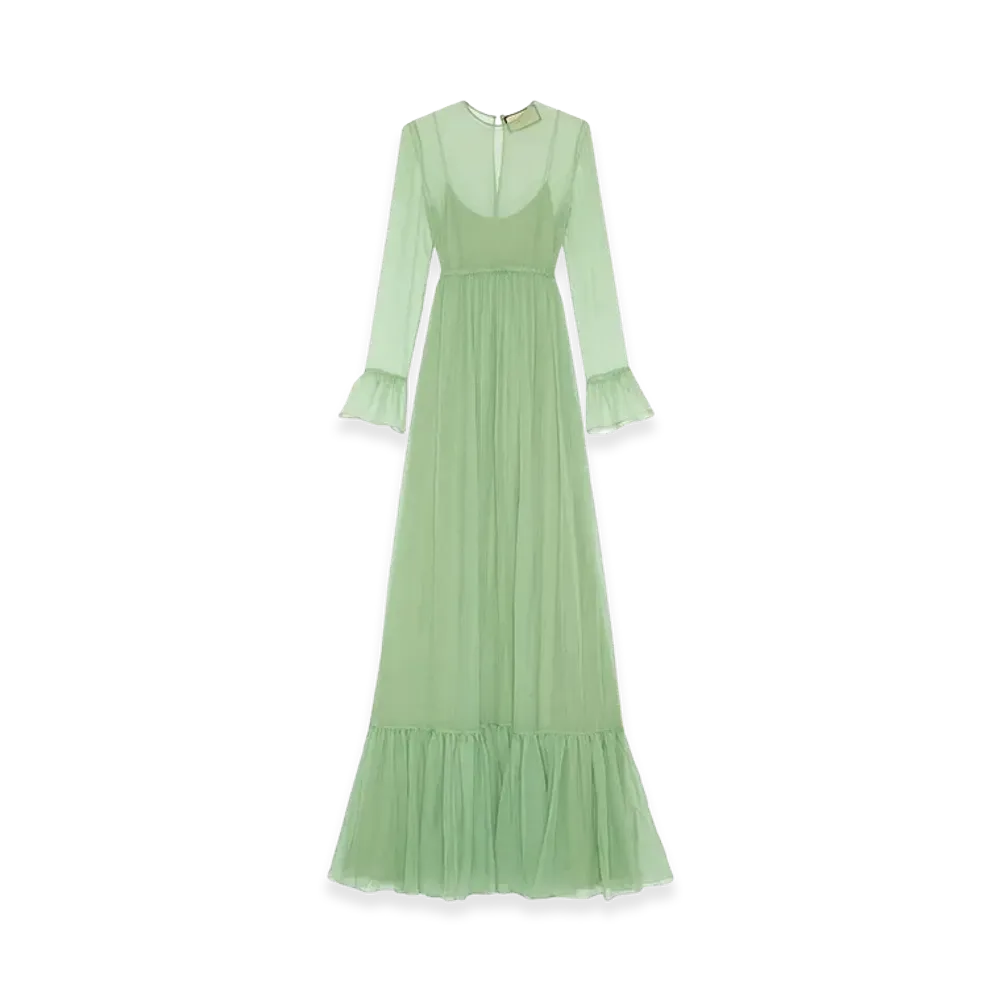GUCCI Women's Dresses "Green"