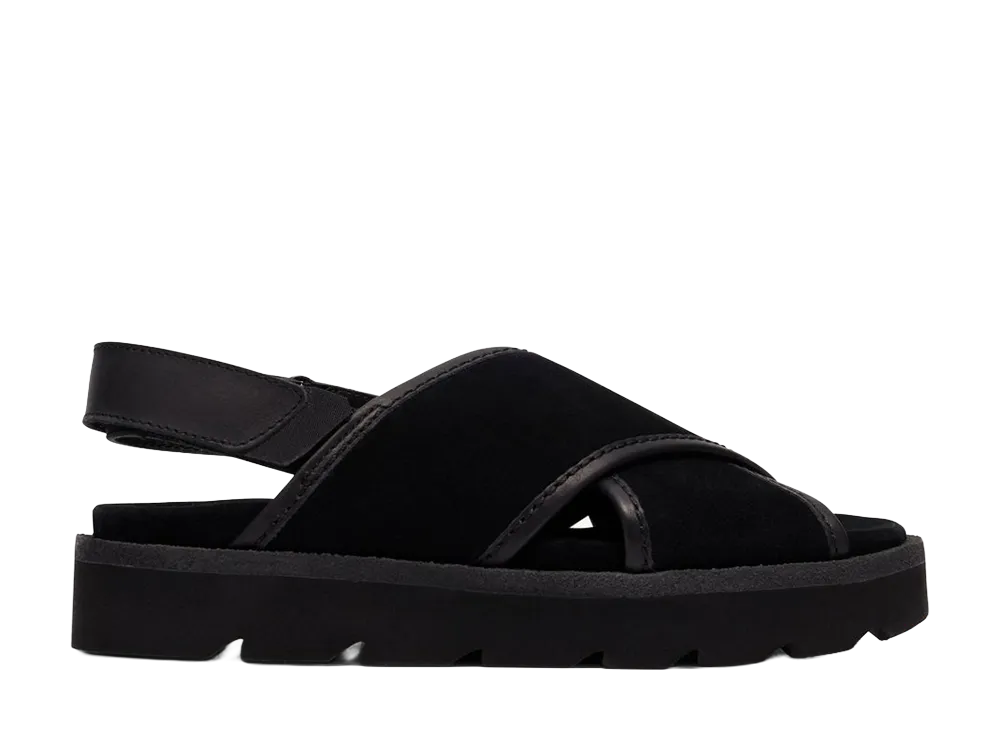 Clarks Women's Meare Cross "Black Suede"