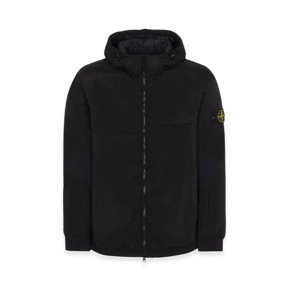 Stone Island 42819 Nylon Metal Econyl Regenerated Nylon Primaloft TC Hooded Blouson - 23FW "Black"