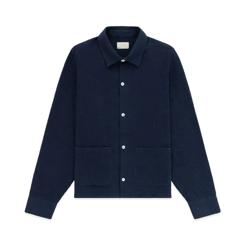 Aime Leon Dore Waffle Shirt "Navy"