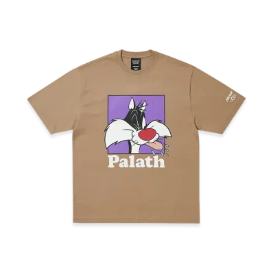 PALACE x UGG x Looney Tunes T Shirt "Chestnut"