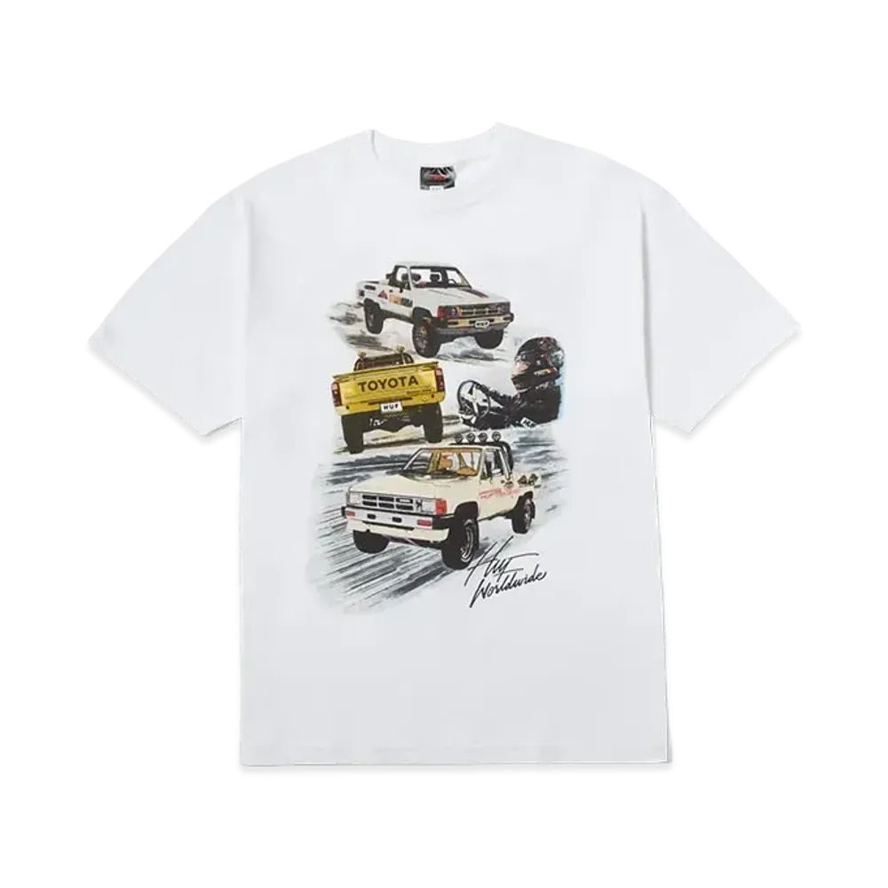 HUF x Toyota TRD Racing T-shirt "White"