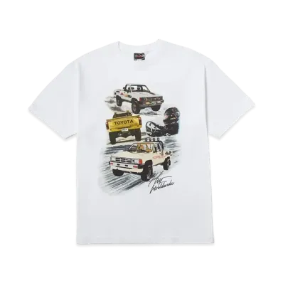 HUF x Toyota TRD Racing T-shirt "White"