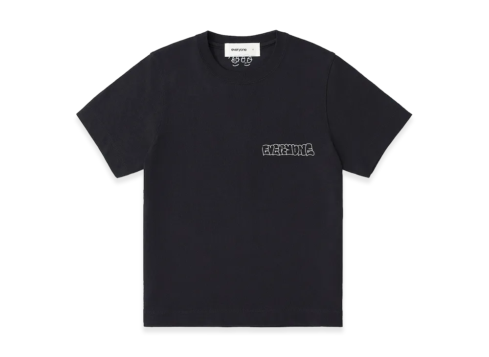 everyone Women's J.30000 Throwie 2026 Tee Shirt "Black"