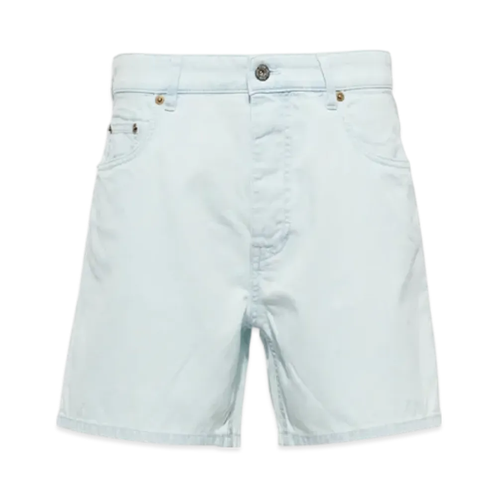 MIU MIU Women's Denim Bermudas "Light Blue"