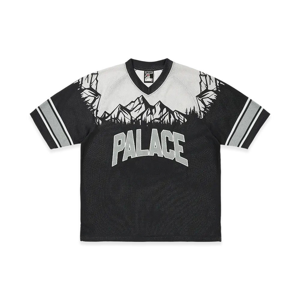 PALACE Peaker Mesh Jersey "Black"