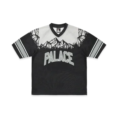 PALACE Peaker Mesh Jersey "Black"