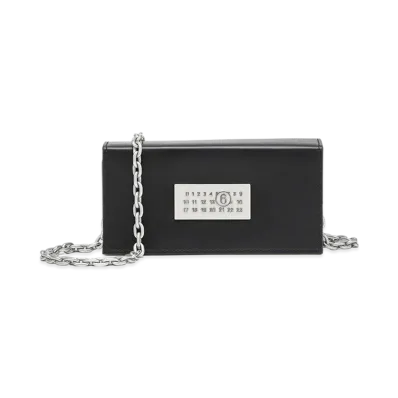 MM6 Maison Margiela Numeric Chain Wallet "Black"