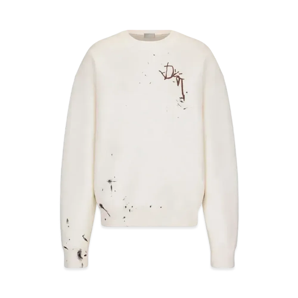 Dior x Cactus Jack Oversize Sweatshirt "White"