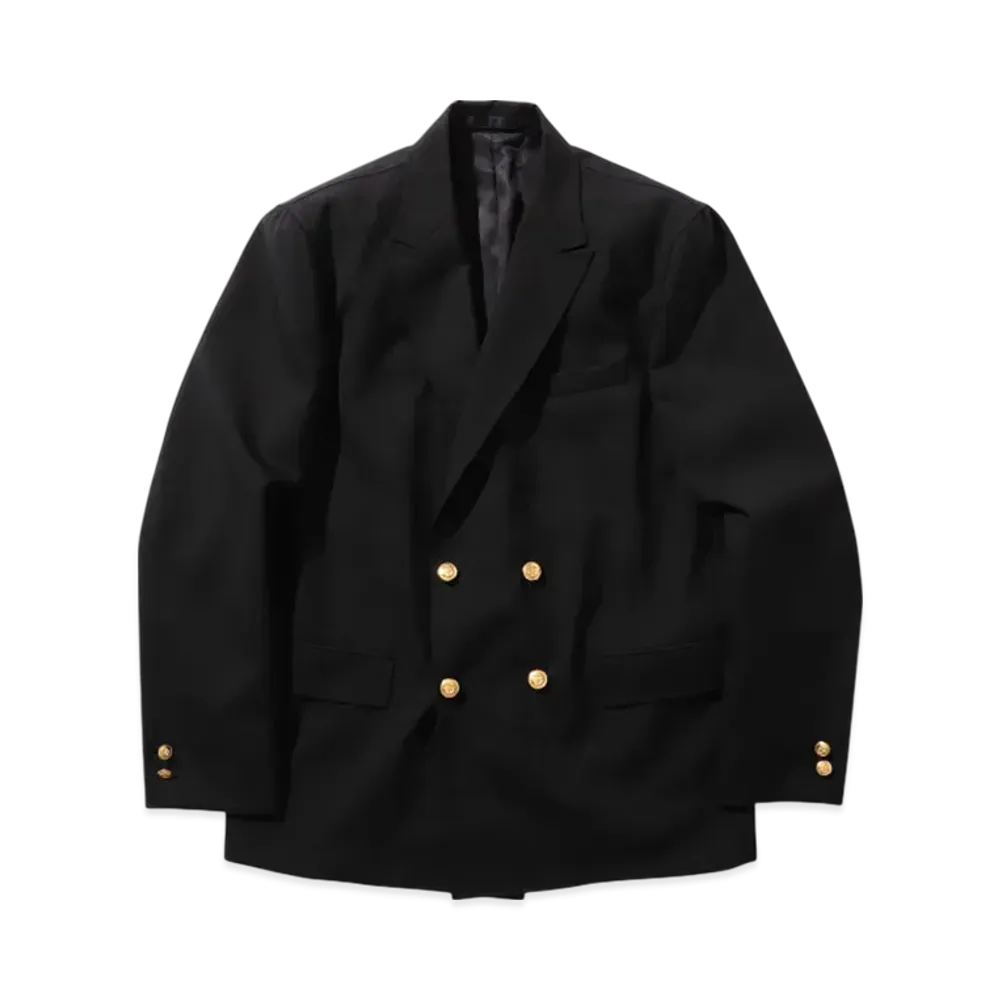 BEAMS 4B Double Breasted Blazer Wool "Navy"