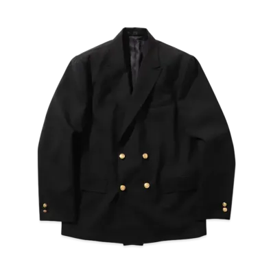 BEAMS 4B Double Breasted Blazer Wool "Navy"