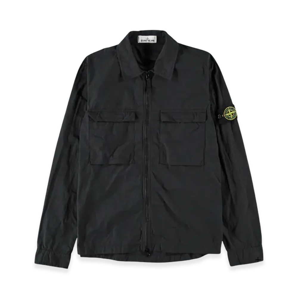 Stone Island 11102 Naslan Light Overshirt - 20SS "Black"