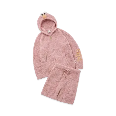 GELATO PIQUE x Sesame Street Elmo Parka & Half Pants Set (Homme) "Pink"