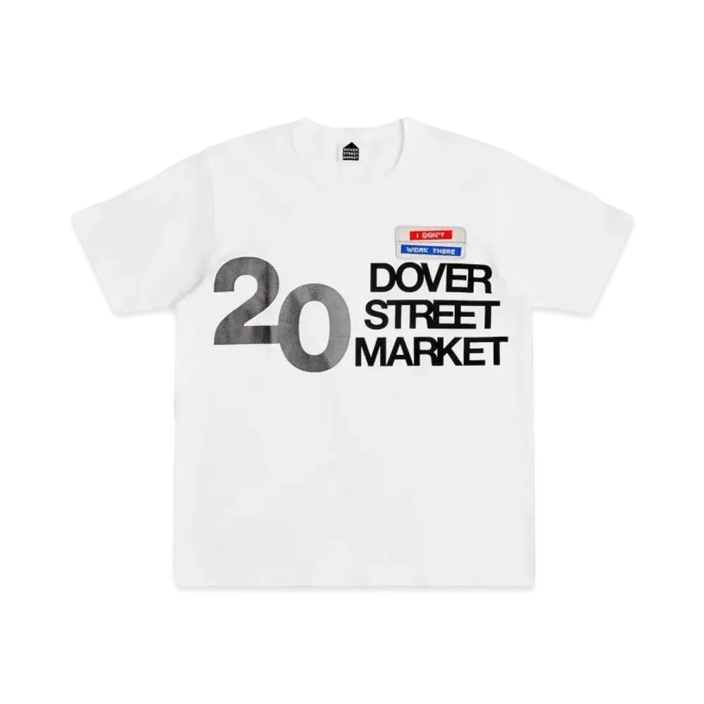 Dover Street Market London x Idea 20th Anniversary Tee "White"