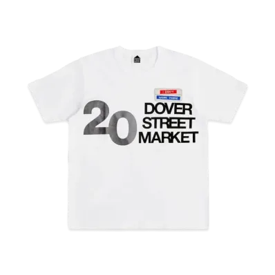 Dover Street Market London x Idea 20th Anniversary Tee "White"