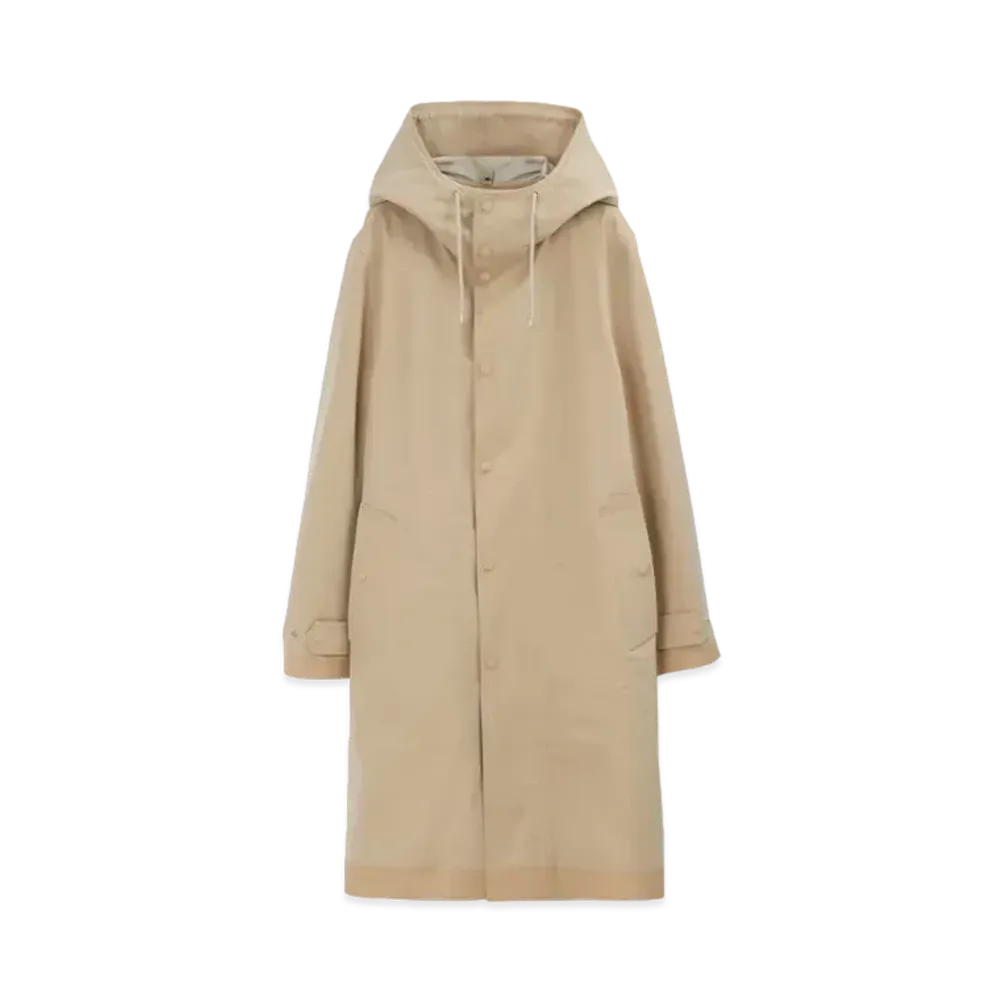Burberry Men's Bonded Gabardine Parka "Modern Honey"