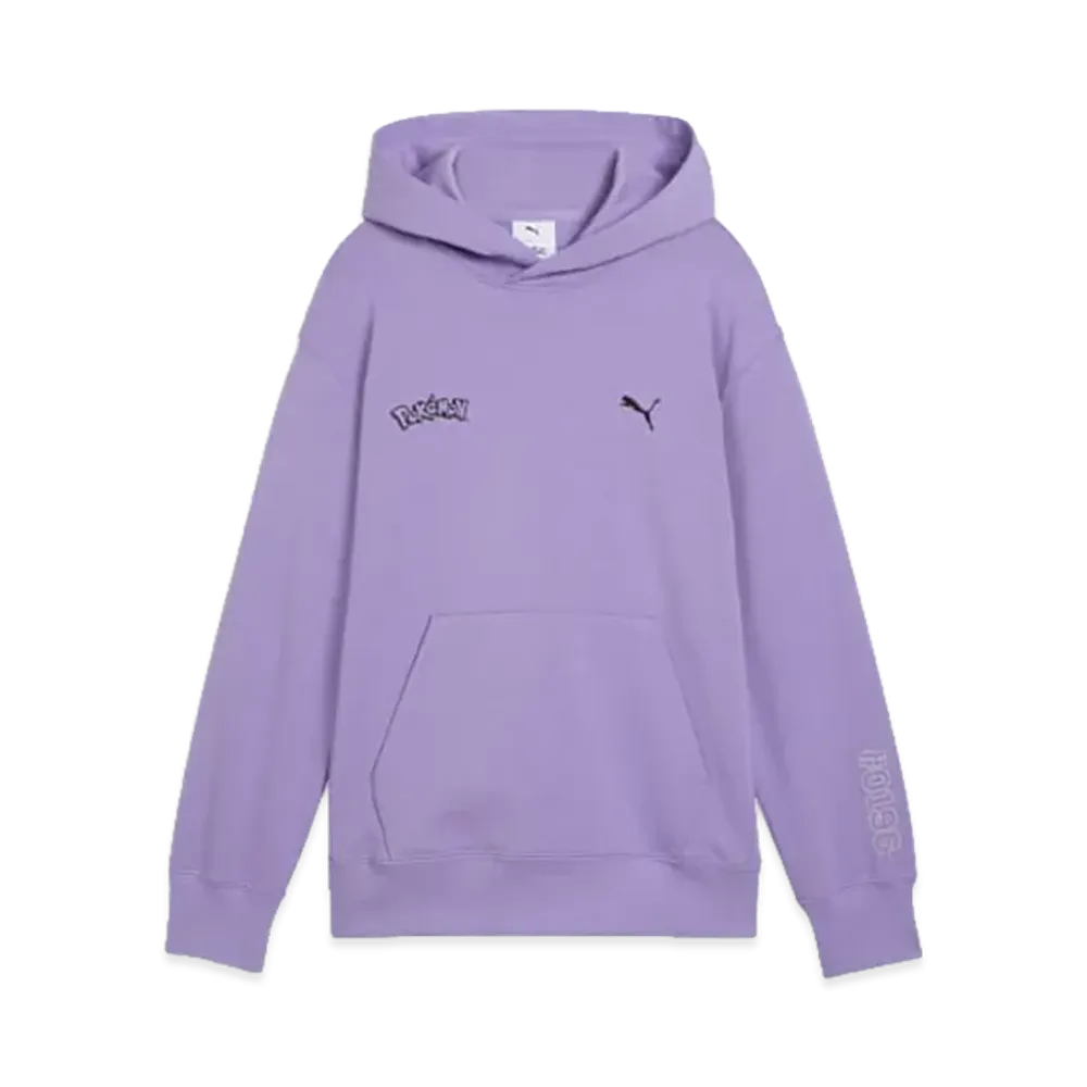 PUMA x Pokemon Kids Relaxed Graphic Hoodie TR "Lavender Alert"