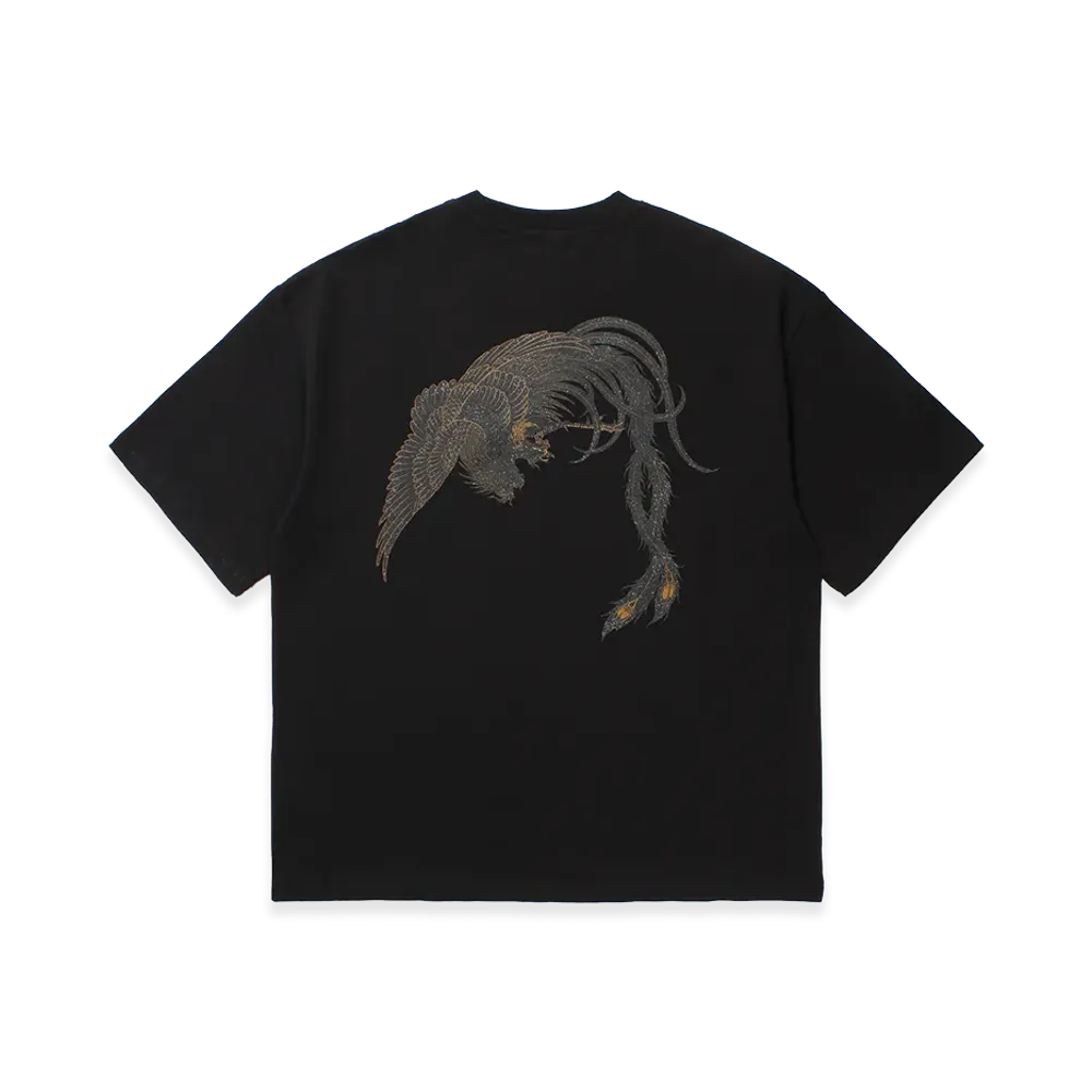 APHRODITEGANG GAKKIN x BUDSPOOL Kokuzuicho T-Shirt "Black"